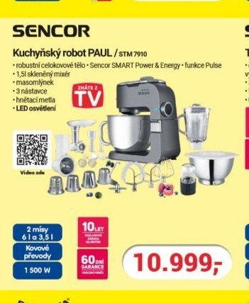 SENCOR Kuchyňský robot PAUL STM 7910