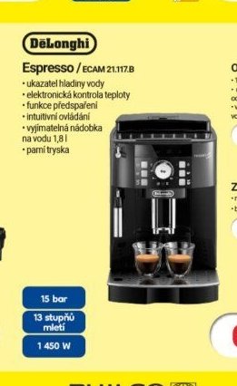 DeLonghi Espresso ECAM 21.117.B