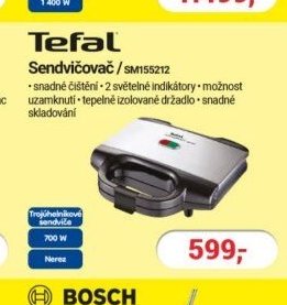 Tefal Sendvičovač SM155212