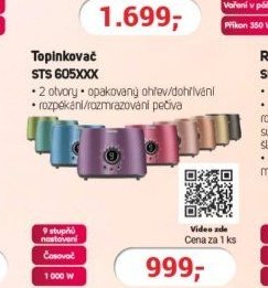 Topinkovač STS 605XXX