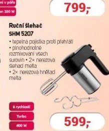 Ruční šlehač SHM 5207