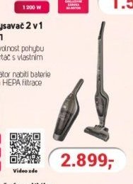 Tyčový vysavač 2 v 1 SVC 8621TI