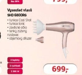 Vysoušeč vlasů SHD 6800RG