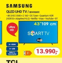 SAMSUNG QE43Q60C