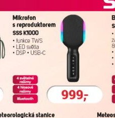 Mikrofon s reproduktorem SSS K1000