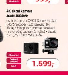 4K akční kamera 3CAM 4K04WR