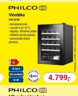 Philco Vinotéka PW 20 KF