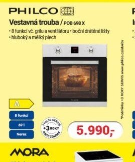 Philco Vestavná trouba POB 698 X