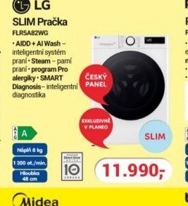 LG SLIM Pračka FLR5A82WG