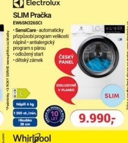 ELECTROLUX SLIM Pračka EW6SN326SCI
