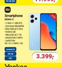 Xiaomi Smartphone REDMI 12