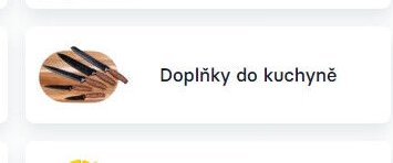 Doplňky do kuchyně