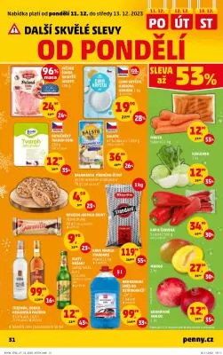 akční leták Penny Market 7.12.2023-13.12.2023