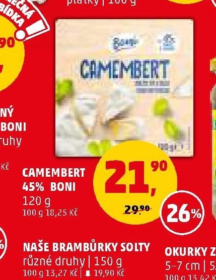 Camembert 45% Boni