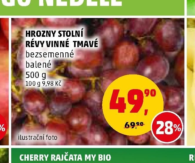 HROZNY STOLNÍ RÉVY VINNÉ TMAVÉ