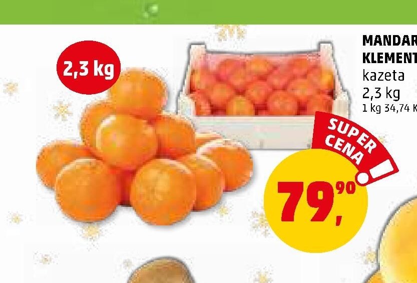 MANDARINKY KLEMENTINKY