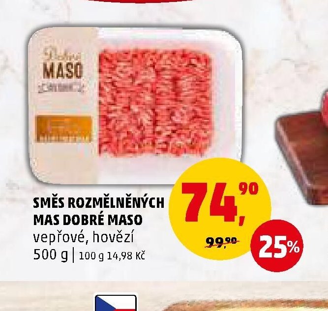 SMĚS ROZMĚLNĚNÝCH MAS DOBRÉ MASO