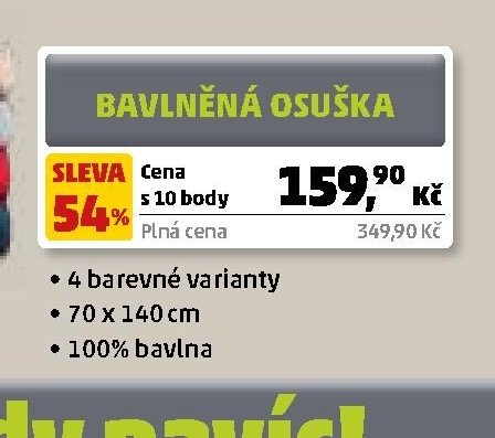 Bavlněná osuška