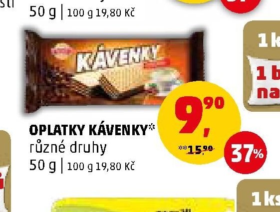 Oplatky Kavenky