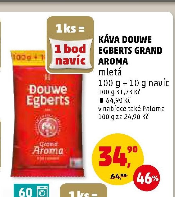 Káva Douwe Egberts Grand Aroma