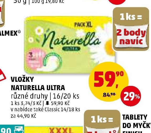 Vložky Naturella Ultra