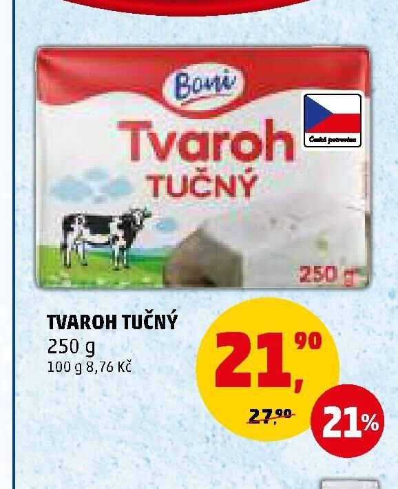 TVAROH TUČNÝ