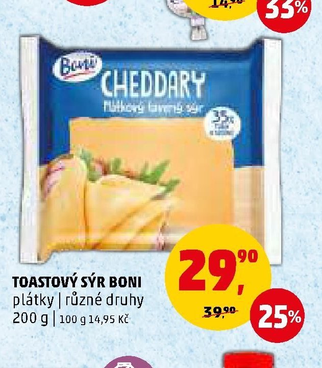 TOASTOVÝ SÝR BONI