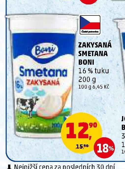 ZAKYSANÁ SMETANA BONI