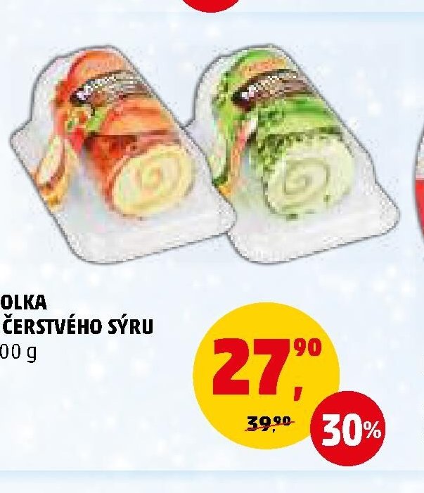 Rolka z čerstvého sýru