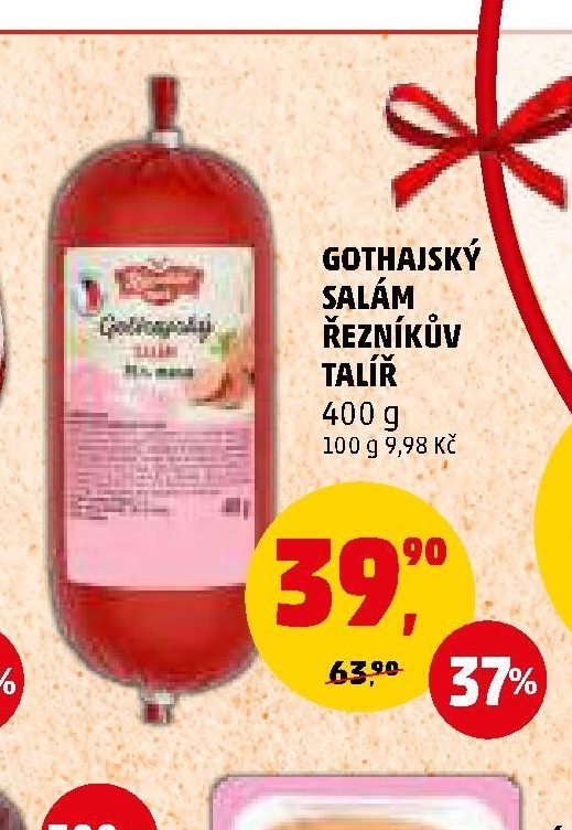 Gothajský salám Řezníkův talíř 400 g