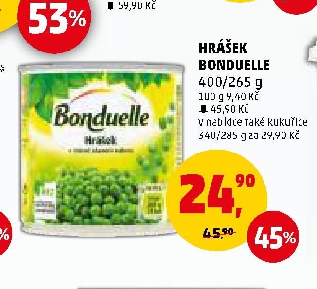 HRÁŠEK BONDUELLE
