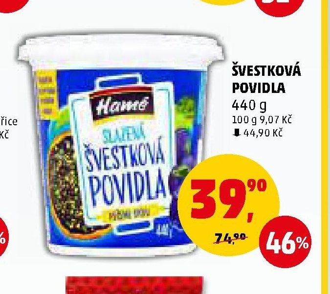 ŠVESTKOVÁ POVIDLA