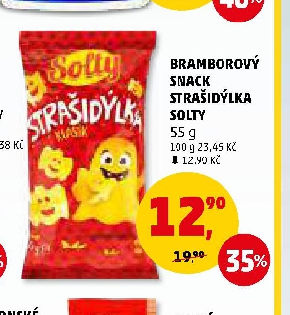 BRAMBOROVÝ SNACK STRAŠIDÝLKA SOLTY