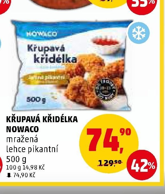 Křupavá křidélka Nowaco