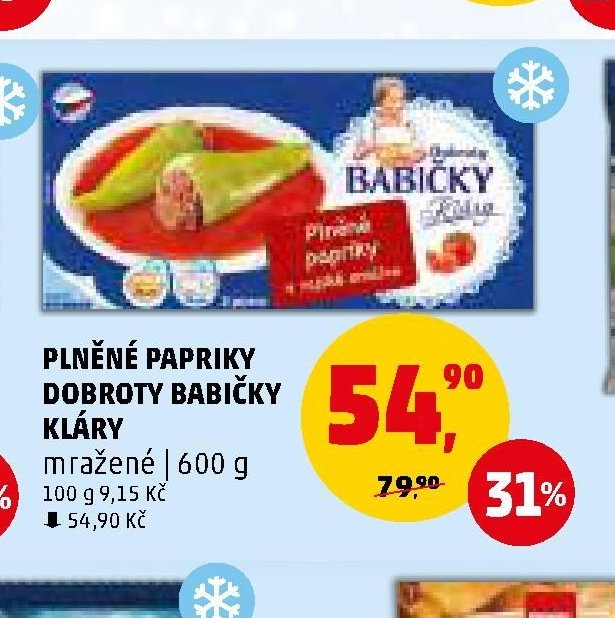 PLNĚNÉ PAPRIKY DOBROTY BABIČKY KLÁRY