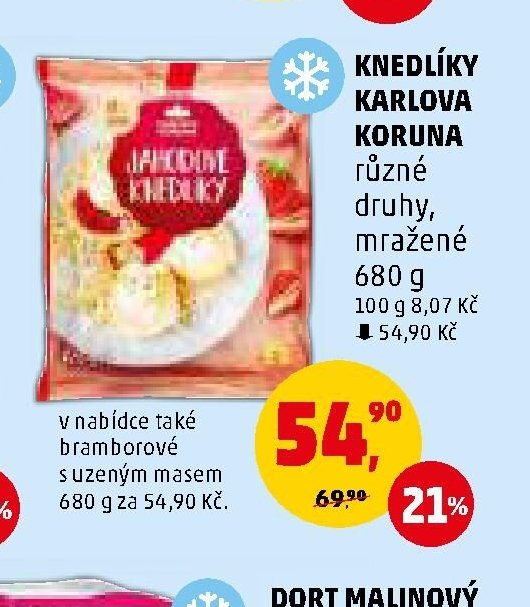 KNEDLÍKY KARLOVA KORUNA