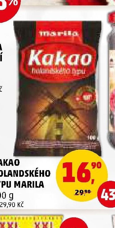 Kakao holandského typu Marila