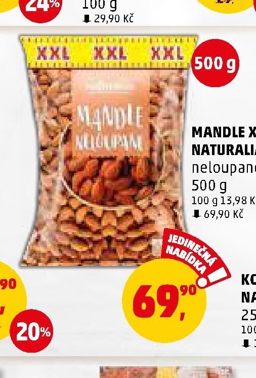 Mandle XXL Naturalia