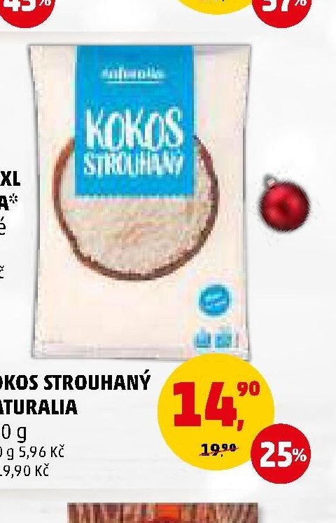 Kokos strouhaný Naturalia