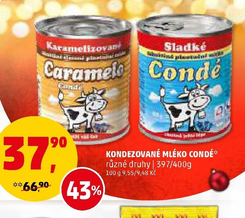 Kondenzované mléko Condé