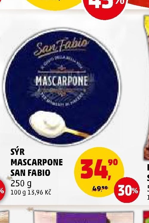 Sýr Mascarpone San Fabio
