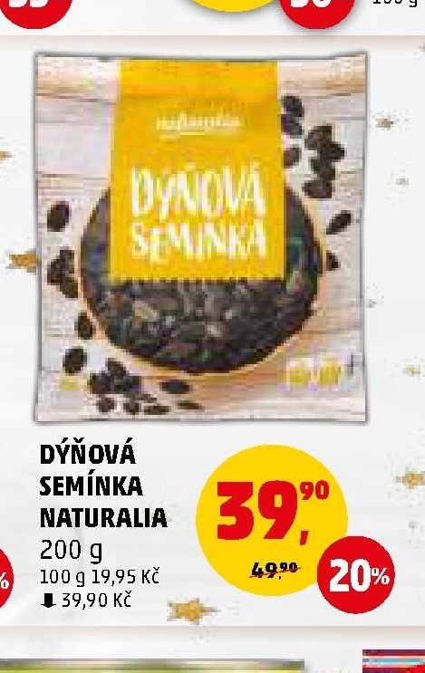 Dýňová semínka Naturalia