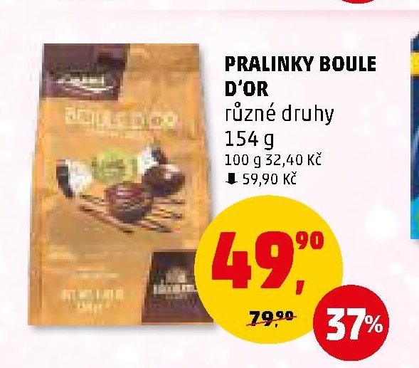 PRALINKY BOULE D'OR různé druhy