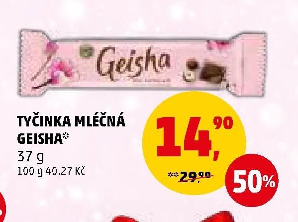 TYČINKA MLÉČNÁ GEISHA