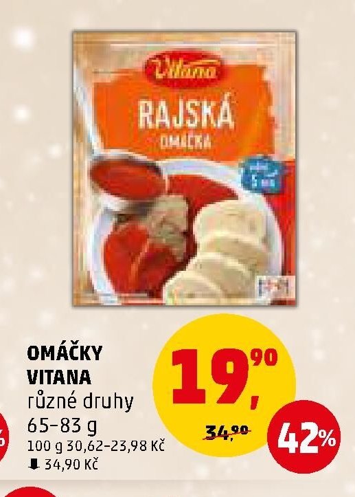 OMÁČKY VITANA různé druhy 65-83 g