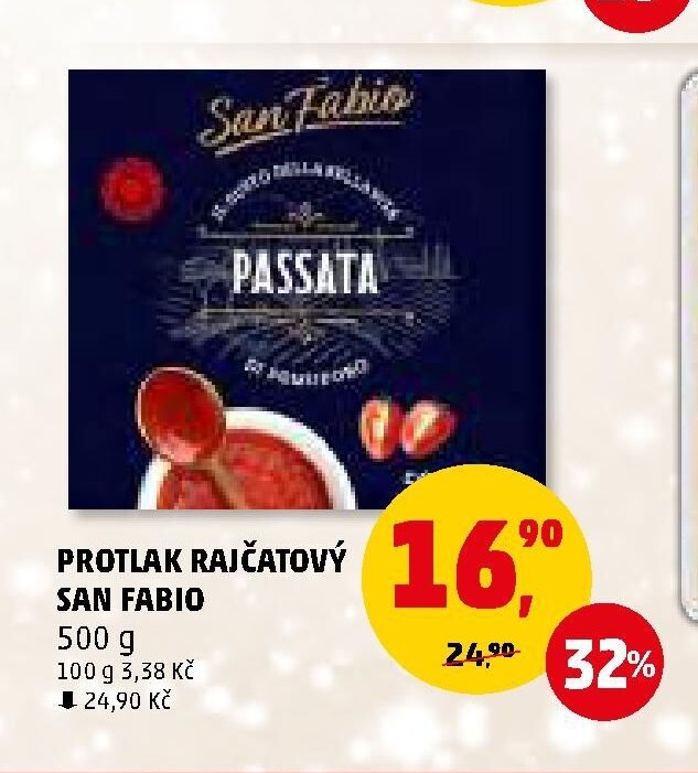 PROTLAK RAJČATOVÝ SAN FABIO 500 g
