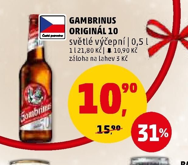 Gambrinus Originál 10