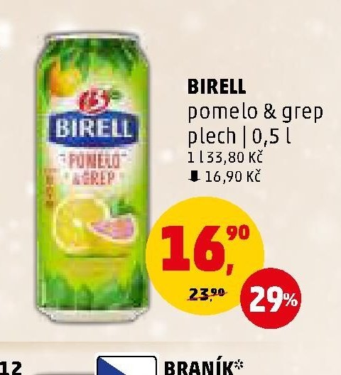 Birell pomelo & grep