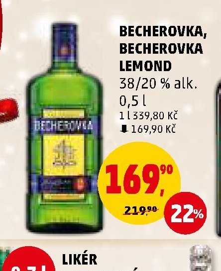 Becherovka, Becherovka Lemond 0,5 l