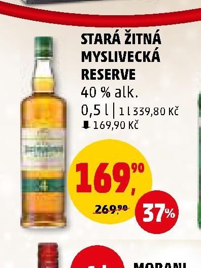 Stará Žitná myslivecká Reserve 0,5 l